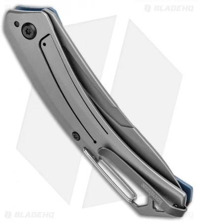 Kershaw Reverb XL Frame Lock Knife Carabiner CF/G-10 (3" Gray) 1225 3 Kershaw Reverb XL Frame Lock Knife Carabiner CF/G-10 (3" Gray) 1225 - Image 3