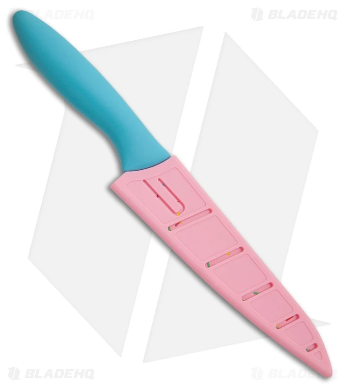 Kershaw 3-Piece Dessert Warrior® Edition Kitchen Knife Set Blue + Pink Donut 3 Kershaw 3-Piece Dessert Warrior® Edition Kitchen Knife Set Blue + Pink Donut - Image 3