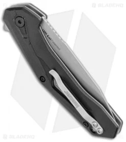 Kershaw Airlock Assisted Opening Knife Black FRN (3" Bead Blast) 1385 -Kershaw Kershaw Airlock Assisted Opening Black FRN BB 1385 BHQ 106043 jr side