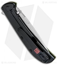 Kershaw Al Mar AM-3 Assisted Opening Knife Green G-10 (3" Satin) 2335GRN -Kershaw Kershaw Al Mar AM 3 Green G 10 Satin 2335GRN BHQ 71073 jr side