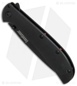 Kershaw Al Mar AM-4 Assisted Opening Knife Black G-10 (3.5" Black) 2330BLK 6 Kershaw Al Mar AM-4 Assisted Opening Knife Black G-10 (3.5" Black) 2330BLK -Kershaw Kershaw Al Mar AM 4 black G10 black BHQ 71078 er spine