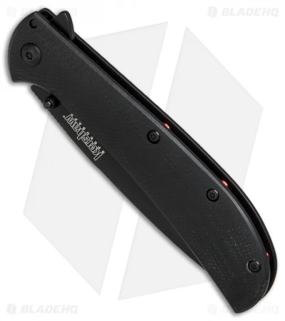 Kershaw Al Mar AM-4 Assisted Opening Knife Black G-10 (3.5" Black) 2330BLK 3 Kershaw Al Mar AM-4 Assisted Opening Knife Black G-10 (3.5" Black) 2330BLK - Image 3