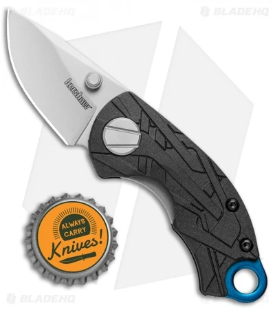 Kershaw Anso Aftereffect Liner Lock Knife Black FRN (1.70" Bead Blast) 1180 4 Kershaw Anso Aftereffect Liner Lock Knife Black FRN (1.70" Bead Blast) 1180 - Image 4