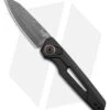 Kershaw Auto Launch 11 Black Aluminum Automatic Knife (2.75" Damascus) 7550DAM