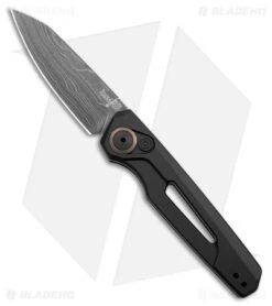 Kershaw 13 Kershaw Auto Launch 11 Black Aluminum Automatic Knife (2.75" Damascus) 7550DAM