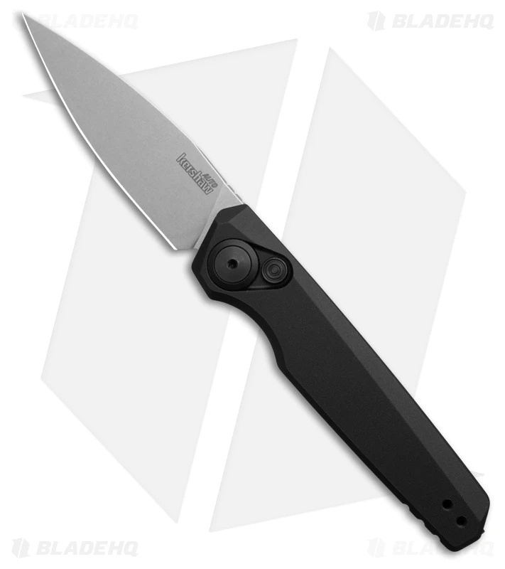 Kershaw Launch 18 Automatic Knife Black Aluminum (2.8" Stonewash) 1 Kershaw Launch 18 Automatic Knife Black Aluminum (2.8" Stonewash)