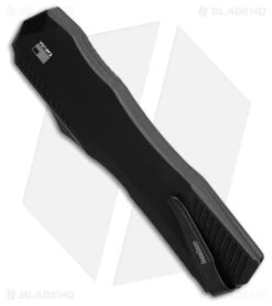 Kershaw Livewire OTF Automatic Knife D/E Black Aluminum (3.4" Black Serr) 5 Kershaw Livewire OTF Automatic Knife D/E Black Aluminum (3.4" Black Serr) -Kershaw Kershaw Auto Livewire OTF DoubleEdge BHQ 205168 hd side large