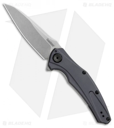 Kershaw Bareknuckle Sub Frame Lock Knife Gray Al (3.5" Stonewash) 7777 1 Kershaw Bareknuckle Sub Frame Lock Knife Gray Al (3.5" Stonewash) 7777