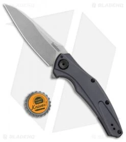 Kershaw Bareknuckle Sub Frame Lock Knife Gray Al (3.5" Stonewash) 7777 7 Kershaw Bareknuckle Sub Frame Lock Knife Gray Al (3.5" Stonewash) 7777 -Kershaw Kershaw Bareknuckle Sub FL Gray Aluminum SW 7777 BHQ 80586 jr bottlecap 2