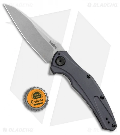 Kershaw Bareknuckle Sub Frame Lock Knife Gray Al (3.5" Stonewash) 7777 4 Kershaw Bareknuckle Sub Frame Lock Knife Gray Al (3.5" Stonewash) 7777 - Image 4