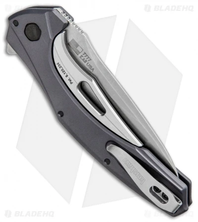 Kershaw Bareknuckle Sub Frame Lock Knife Gray Al (3.5" Stonewash) 7777 3 Kershaw Bareknuckle Sub Frame Lock Knife Gray Al (3.5" Stonewash) 7777 - Image 3