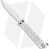 Kershaw Stormtrooper White Lucha Balisong Butterfly Knife (4.5" White) Blade HQ
