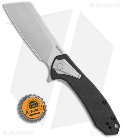 Kershaw Bracket Cleaver Assisted Frame Lock Knife Black G-10 (3.4" SW) 3455 4 Kershaw Bracket Cleaver Assisted Frame Lock Knife Black G-10 (3.4" SW) 3455 - Image 4