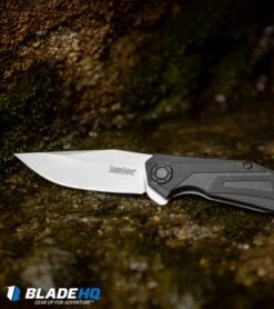 Kershaw Camshaft Assisted Opening Knife Black FRN (3" Stonewash) 1370 -Kershaw Kershaw Camshaft Assisted Opening Knife Black FRN Stonewash 1370 BHQ 106040 kp moss web