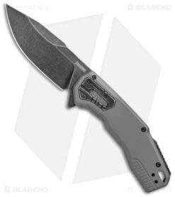 Kershaw 53 Kershaw Cannonball Assisted Opening Knife Gray PVD Steel (3.5" BlackWash)