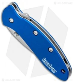 Kershaw -Kershaw Kershaw Chive Assisted Opening Navy Blue SW 1600NBSW BHQ 97431 jr spine