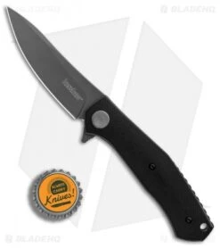 Kershaw Concierge Liner Lock Knife Black G-10 (3.25" Gray) 4020 7 Kershaw Concierge Liner Lock Knife Black G-10 (3.25" Gray) 4020 -Kershaw Kershaw Convierge Black G10 gray BHQ 80580 er bottlecap