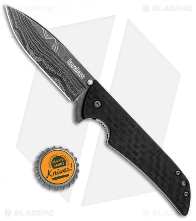 Kershaw Damascus Skyline Liner Lock Knife (3.125") 1760DAM 4 Kershaw Damascus Skyline Liner Lock Knife (3.125") 1760DAM - Image 4