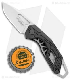 Kershaw Diode Liner Lock Knife Black FRN (1.6" Bead Blast) 1230 -Kershaw Kershaw Diode LL black FRN BB 1230 BHQ 106039 jr bottlecap