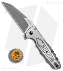 Kershaw Diskin Deadline Frame Lock Knife (3.25" Two-Tone) 1087 -Kershaw Kershaw Diskin Deadline two tone BHQ 52155 er bottlecap