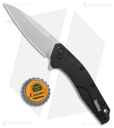 Kershaw Dividend Assisted Opening Knife Black (3" Stonewash 20CV) 1812BLK 4 Kershaw Dividend Assisted Opening Knife Black (3" Stonewash 20CV) 1812BLK - Image 4