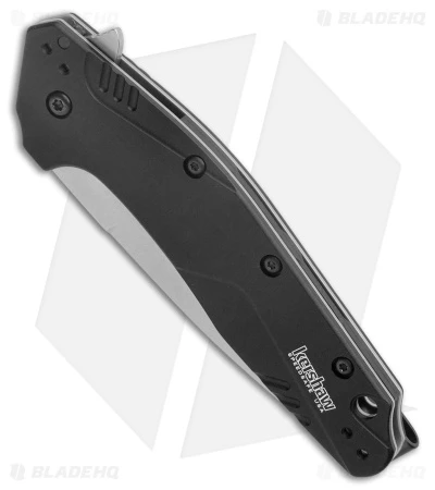 Kershaw Dividend Assisted Opening Knife Black (3" Stonewash 20CV) 1812BLK 2 Kershaw Dividend Assisted Opening Knife Black (3" Stonewash 20CV) 1812BLK - Image 2