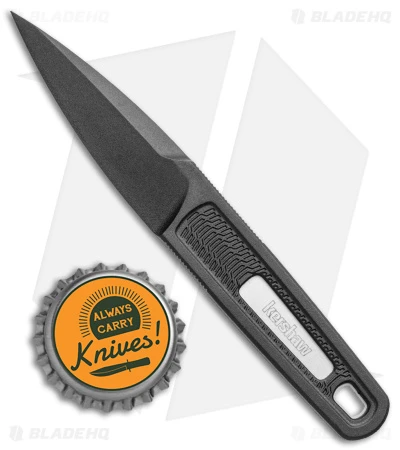 Kershaw Electron Dagger Fixed Blade Knife Black GFN (2.4" Black GFN) 1396 3 Kershaw Electron Dagger Fixed Blade Knife Black GFN (2.4" Black GFN) 1396 - Image 3