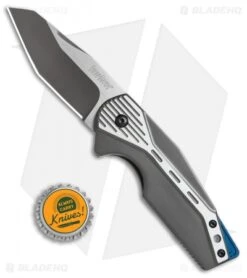 Kershaw GTC Malt Assisted Opening Knife (3" Gray) 5520 B03 7 Kershaw GTC Malt Assisted Opening Knife (3" Gray) 5520 B03 -Kershaw Kershaw GTC Malt assisted opening knife gray 5520 BHQ 52192 er bottlecap 1