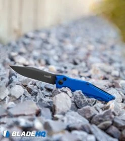 Kershaw Galyean Launch 7 Automatic Knife Blue (3.75" Black) 7900BLUBLK -Kershaw Kershaw Galyean Launch 7 Auto Blue Black 7900BLUBLK BHQ 99039 jr lifestyle full size