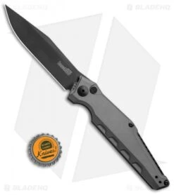 Kershaw Galyean Launch 7 Automatic Knife Gray (3.75" Black) 7900GRYBLK -Kershaw Kershaw Galyean Launch 7 Gray Black 7900GRYBLK BHQ 52153 jr bottlecap