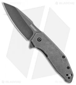 Kershaw 49 Kershaw Gravel Assisted Opening Knife Stainless Steel (2.5" BlackWash ) 2065