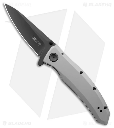 Kershaw Grid Assisted Opening Flipper Knife (3.75" Black) 2200 1 Kershaw Grid Assisted Opening Flipper Knife (3.75" Black) 2200