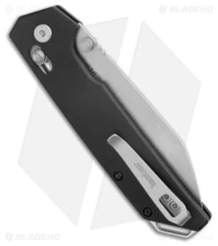 Kershaw Iridium Reverse Tanto DuraLock Knife Black Aluminum (3.5" SW D2) 2038R -Kershaw Kershaw Iridium Reverse Tanto DuraLock Knife Black Aluminum SW D2 2038R BHQ 193649 kr side large