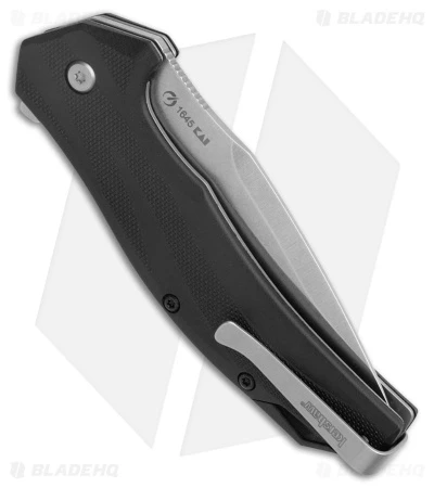 Kershaw Lateral Spring Assisted Knife Black GRN (3" Stonewash) 1645 3 Kershaw Lateral Spring Assisted Knife Black GRN (3" Stonewash) 1645 - Image 3