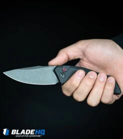 Kershaw Launch 1 Automatic Knife Black Aluminum (3.4" BlackWash) 7100BW 15 Kershaw Launch 1 Automatic Knife Black Aluminum (3.4" BlackWash) 7100BW -Kershaw Kershaw Launch 1 Automatic Knife Black Aluminum BlackWash 7100BW BHQ 27374 kp in hand web large