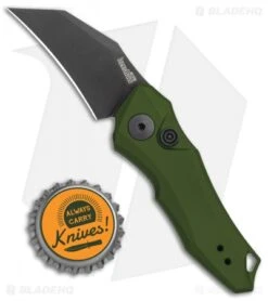 Kershaw Launch 10 Automatic Knife Olive Green (1.9" Black) 7350OLBLK 7 Kershaw Launch 10 Automatic Knife Olive Green (1.9" Black) 7350OLBLK -Kershaw Kershaw Launch 10 Auto Olive Green Black KER7350OLBLK BHQ 115105 jr bottlecap