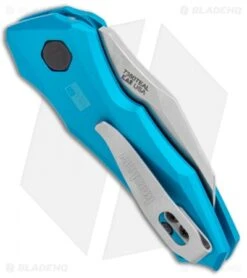 Kershaw Launch 10 Automatic Knife Teal (1.9" Stonewash) 7350 -Kershaw Kershaw Launch 10 Auto Teal SW 7350 BHQ 105328 jr side