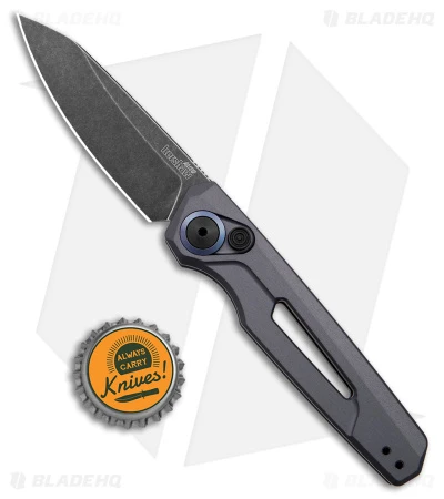 Kershaw Launch 11 Automatic Knife Gray Aluminum (2.75" Blackwash) 7550GRY 4 Kershaw Launch 11 Automatic Knife Gray Aluminum (2.75" Blackwash) 7550GRY - Image 4