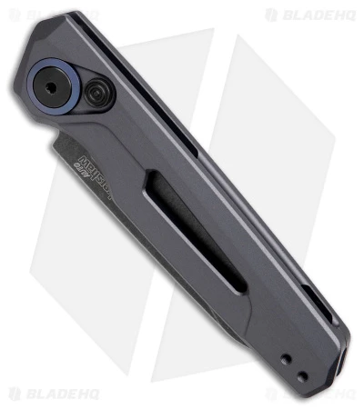 Kershaw Launch 11 Automatic Knife Gray Aluminum (2.75" Blackwash) 7550GRY 2 Kershaw Launch 11 Automatic Knife Gray Aluminum (2.75" Blackwash) 7550GRY - Image 2