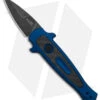 Kershaw Launch 12 CA Legal Mini Stiletto Automatic Knife Blue/CF (1.9" Black SW)