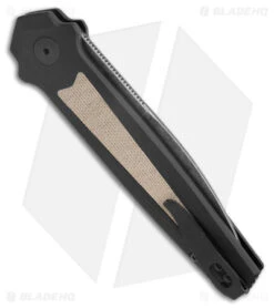 Kershaw Launch 15 MagnaCut Automatic Knife Aluminum/Micarta (3.8" Black SW) 7950 6 Kershaw Launch 15 MagnaCut Automatic Knife Aluminum/Micarta (3.8" Black SW) 7950 -Kershaw Kershaw Launch 15 Knife Black Micarta BW BHQ 178514 jr side