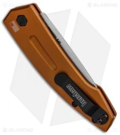 Kershaw Launch 2 Automatic Knife Bronze Aluminum (3.4" Stonewash) 7200EBSW 6 Kershaw Launch 2 Automatic Knife Bronze Aluminum (3.4" Stonewash) 7200EBSW -Kershaw Kershaw Launch 2 Auto Bronze Alum SW KER7200EBSW BHQ 90333 jr side