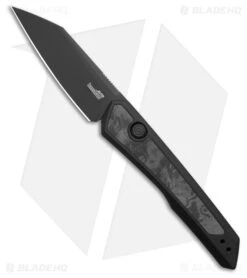 Kershaw Launch 20 MagnaCut Automatic Knife Black Aluminum + CF (3" Black)
