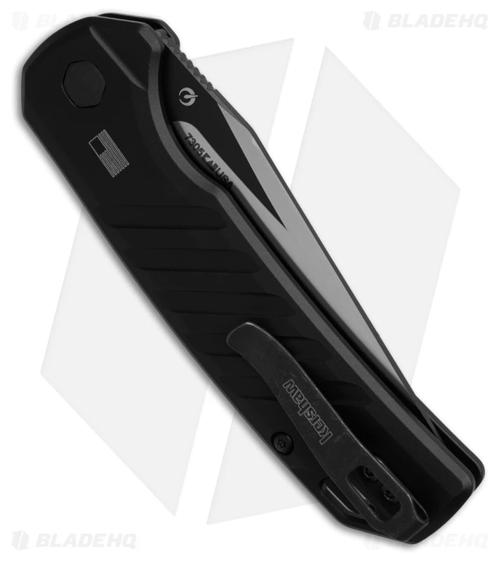 Kershaw Launch 23 Automatic Knife Black Aluminum (3.3" Two-Tone) 7305 3 Kershaw Launch 23 Automatic Knife Black Aluminum (3.3" Two-Tone) 7305 - Image 3