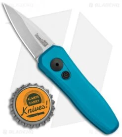 Kershaw Launch 4 CA Legal Automatic Knife Teal (1.9" Stonewash) 10 Kershaw Launch 4 CA Legal Automatic Knife Teal (1.9" Stonewash) -Kershaw Kershaw Launch 4 CA Legal Auto Teal SW KER7500TEALSW BHQ 92074 jr bottlecap