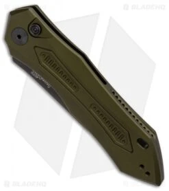 Kershaw Launch 6 Automatic Knife OD Green (3.75" Black) 7800OLBLK 6 Kershaw Launch 6 Automatic Knife OD Green (3.75" Black) 7800OLBLK -Kershaw Kershaw Launch 6 Olive Black BHQ 89519 er spine