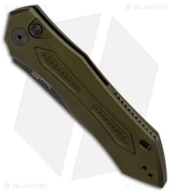 Kershaw Launch 6 Automatic Knife OD Green (3.75" Black) 7800OLBLK 6 Kershaw Launch 6 Automatic Knife OD Green (3.75" Black) 7800OLBLK -Kershaw Kershaw Launch 6 Olive Black BHQ 89519 er spine large