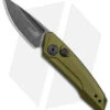 Kershaw Launch 9 Automatic Knife OD Green Aluminum (1.8" Black SW) 7250OLBW