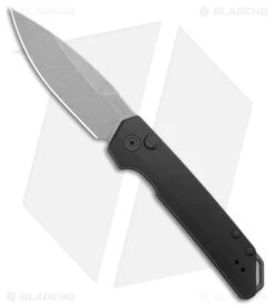 Kershaw Launch Iridium MagnaCut Automatic Knife Black Aluminum (3.5" SW) 7038