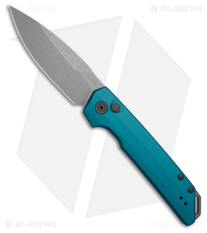 Kershaw Launch Iridium MagnaCut Automatic Knife Blue Aluminum (3.5" SW) 1 Kershaw Launch Iridium MagnaCut Automatic Knife Blue Aluminum (3.5" SW)